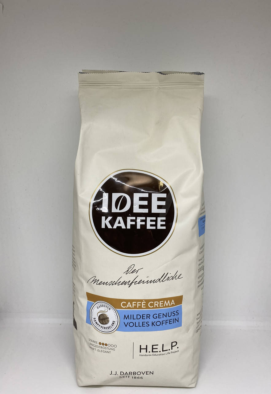 Кава зернова IDEE KAFFEE CREMA 1000г
Кава зернова IDEE KAFFEE CREMA 1000г