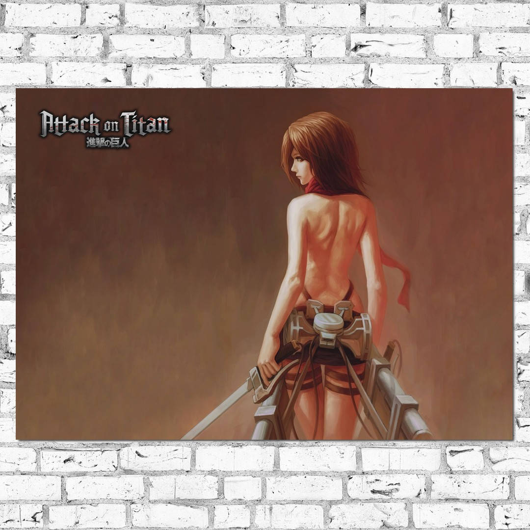 Плакат "Атака на титанов, Микаса Аккерман, Attack on Titans" (артикул 0479) 
Плакат "Атака на титанов, Микаса Аккерман, Attack on Titans" (артикул 0479)