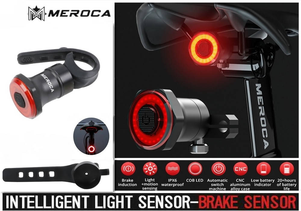 MEROCA Kinetic MX2 Умный Велосипедный Фонарь + функция Автостоп и Авторежим (100LM, 500mAh, LED*20, USB, IPX6)
MEROCA Kinetic MX2 Умный Велосипедный Фонарь + функция Автостоп и Авторежим (100LM, 500mAh, LED*20, USB, IPX6)