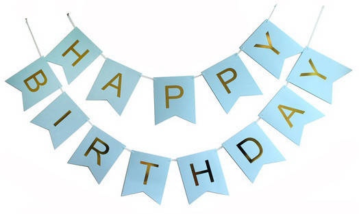 Флажки-гирлянды большие (гирлянда из флажков Happy Birthday) 13 флажков 3,5 метра (20х16см.) - Голубой
Флажки-гирлянды большие (гирлянда из флажков Happy Birthday) 13 флажков 3,5 метра (20х16см.) - Голубой