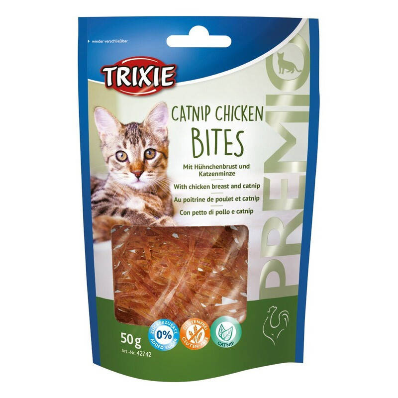 Лакомство для кошек Trixie Premio Catnip Chicken Bites (курица и мята), 50 г Акция
Лакомство для кошек Trixie Premio Catnip Chicken Bites (курица и мята), 50 г Акция