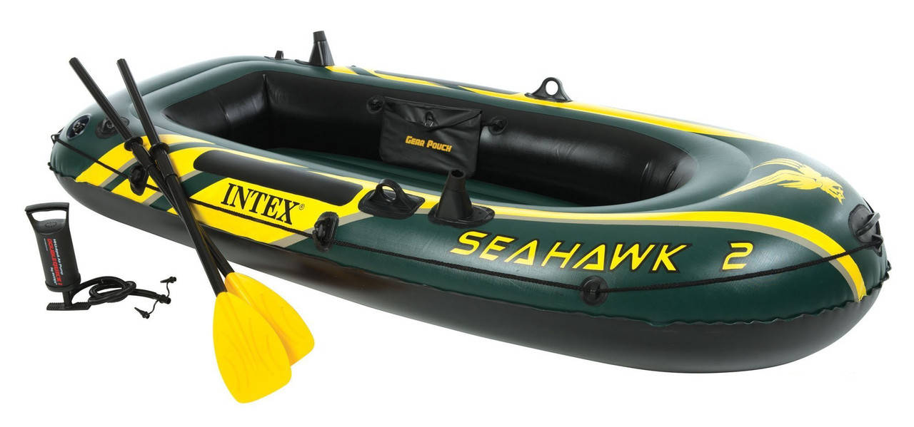 Двухместная надувная лодка Intex 68347 Seahawk 2 Set, 236 х 114 х 41 см, веслами и насосом
Двухместная надувная лодка Intex 68347 Seahawk 2 Set, 236 х 114 х 41 см, веслами и насосом