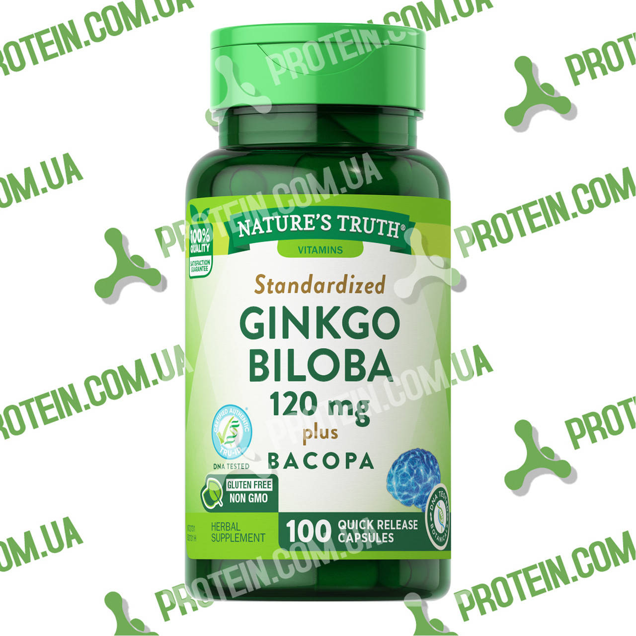 Гинкго Билоба USA ORIGINAL!!! Nature`s Truth Ginkgo Biloba 120 мг plus Bacopa 100 капс
Гинкго Билоба USA ORIGINAL!!! Nature`s Truth Ginkgo Biloba 120 мг plus Bacopa 100 капс