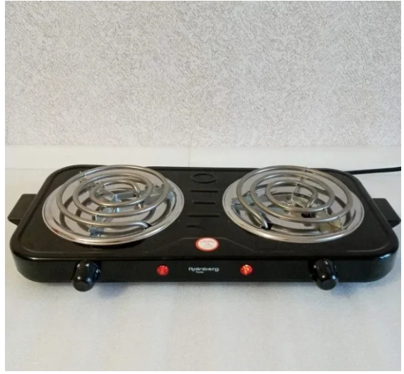 Настольная электроплитка на 2 комфорки 2400W Rainberg Rb-888
Настольная электроплитка на 2 комфорки 2400W Rainberg Rb-888