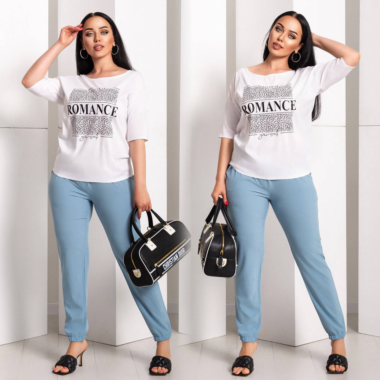 Костюм двойка женский полубатальный, размеры 46-60 "LADA" недорого от прямого поставщик, Разные цвета
Костюм двойка женский полубатальный, размеры 46-60 "LADA" недорого от прямого поставщик, Разные цвета