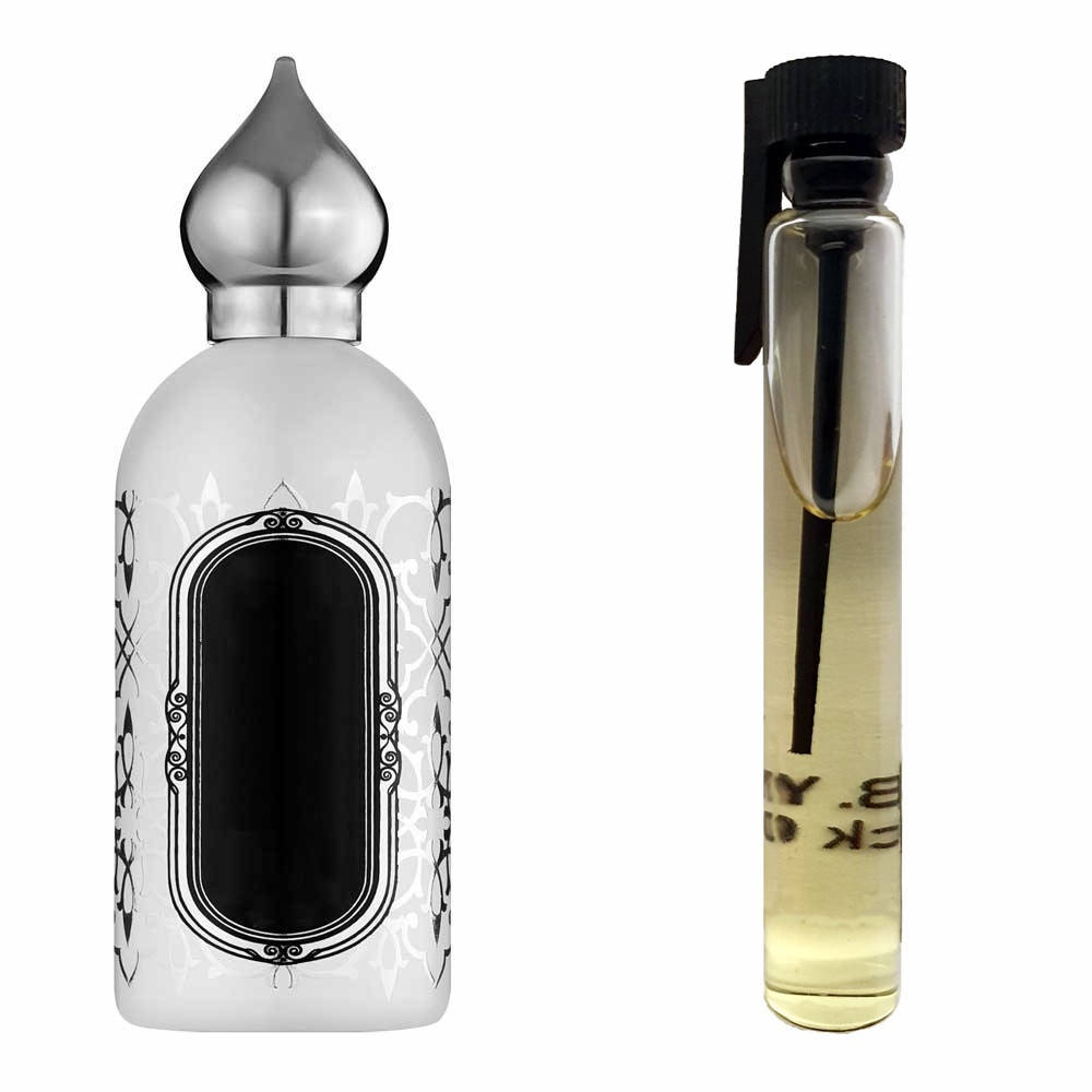 Пробник духов 3 мл с аналогом Аттар Коллекшн, Муск Кашмир (Attar Collection, Musk Kashmir)
Пробник духов 3 мл с аналогом Аттар Коллекшн, Муск Кашмир (Attar Collection, Musk Kashmir)