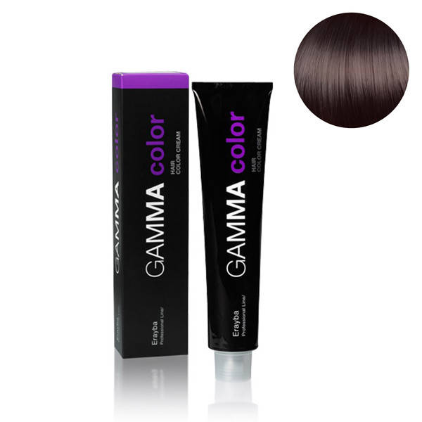 Стойкая крем-краска для волос Erayba Gamma Color Haircolor Cream 5/00+ Интенсивный натуральный светло-коричневый 100 мл
Стойкая крем-краска для волос Erayba Gamma Color Haircolor Cream 5/00+ Интенсивный натуральный светло-коричневый 100 мл