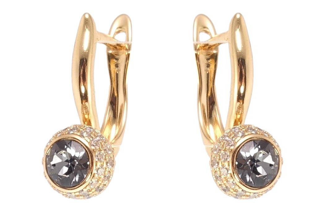 Серьги Xuping Позолота с кр-ми Swarovski английский замок "Кристаллы Graphite в обрамлении цирконием на дужке"
Серьги Xuping Позолота с кр-ми Swarovski английский замок "Кристаллы Graphite в обрамлении цирконием на дужке"
