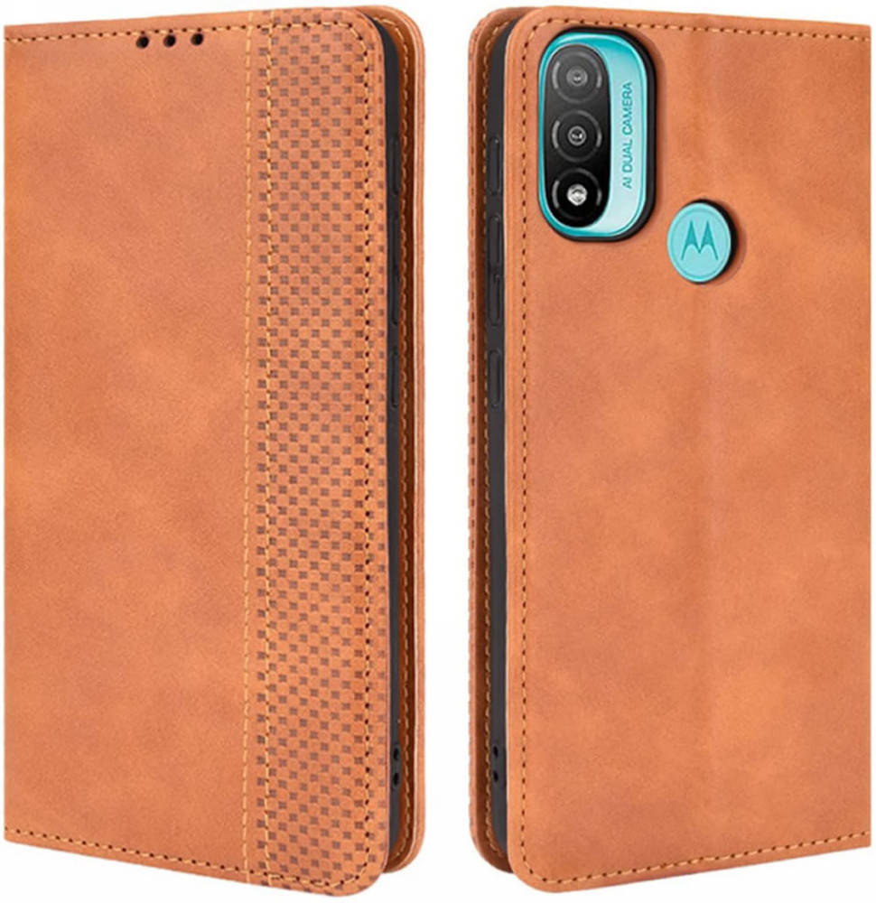 Чехол книжка RetroLine Motorola E20 Коричневый
Чехол книжка RetroLine Motorola E20 Коричневый