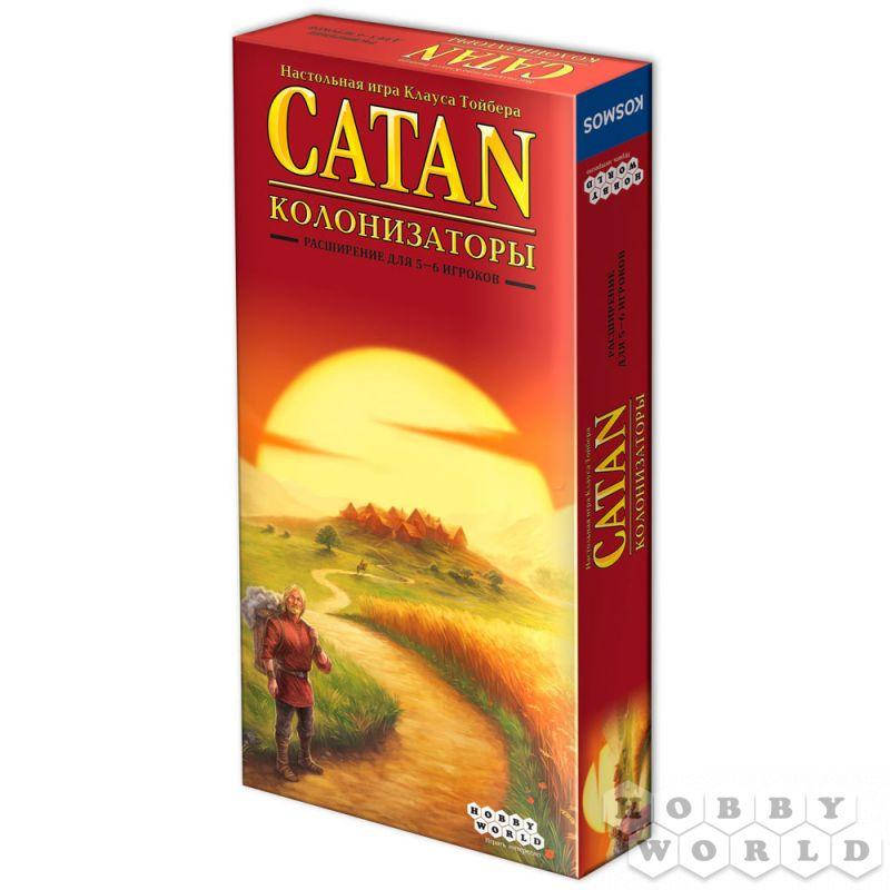 Настольная игра Catan. Колонизаторы: Расширение для 5-6 игроков (дополнение) (3-е рус. изд.)
Настольная игра Catan. Колонизаторы: Расширение для 5-6 игроков (дополнение) (3-е рус. изд.)
