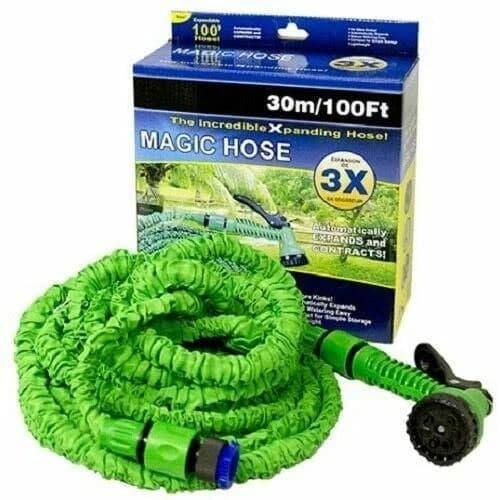 Садовый шланг для полива растягивающийся с распылителем Magic Hose 75 м, поливочный для дома дачи и огорода
Садовый шланг для полива растягивающийся с распылителем Magic Hose 75 м, поливочный для дома дачи и огорода
