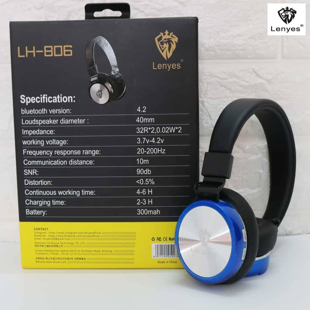 Полноразмерные Bluetoot наушники с микрофоном Lenyes LH-806 накладные блютуз наушники компьютерные SPG
Полноразмерные Bluetoot наушники с микрофоном Lenyes LH-806 накладные блютуз наушники компьютерные SPG