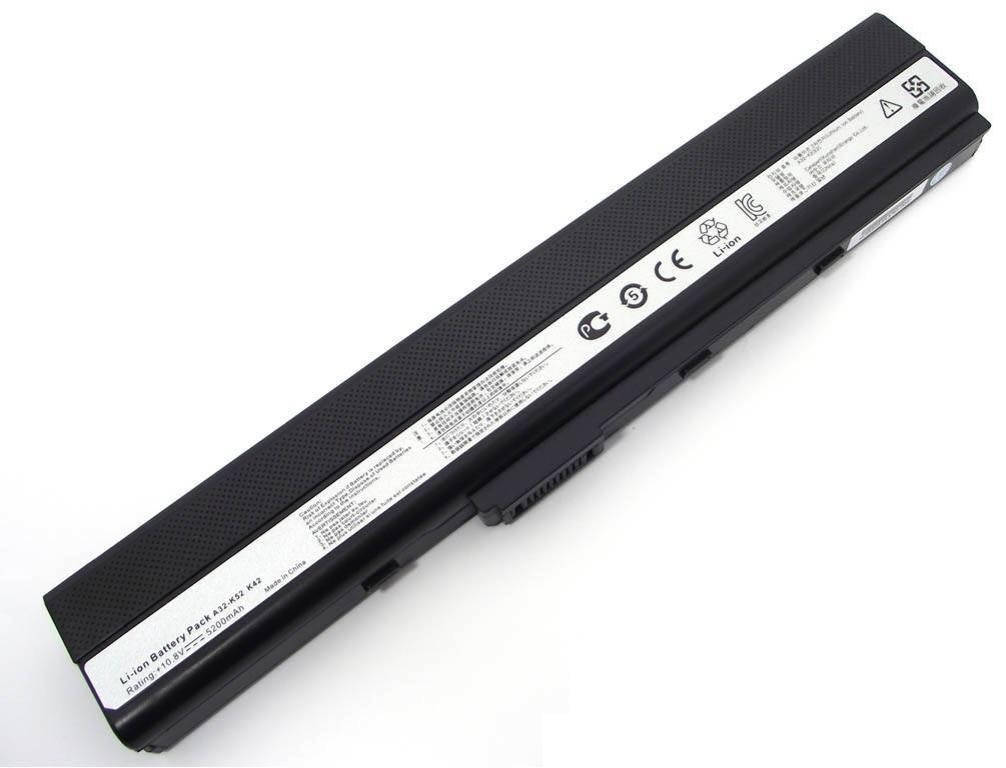 Батарея для ноутбука Asus K52, A42, A40, K62, B53, X67F, X52, X42 (A32-K52) 11.1V 4400mAh черная, Черный
Батарея для ноутбука Asus K52, A42, A40, K62, B53, X67F, X52, X42 (A32-K52) 11.1V 4400mAh черная, Черный