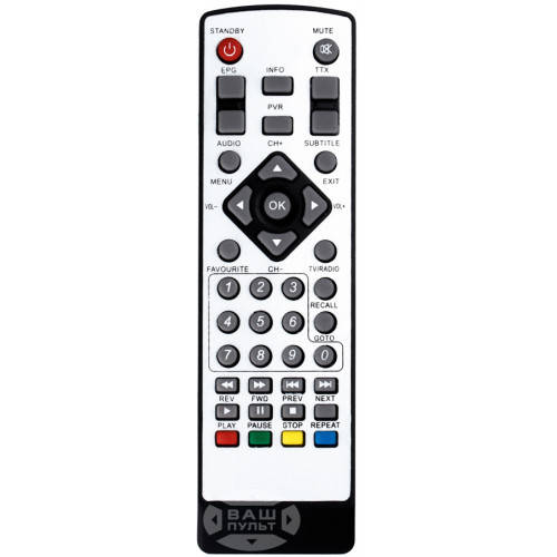 Пульт для OPENFOX T2 MINI
Пульт для OPENFOX T2 MINI