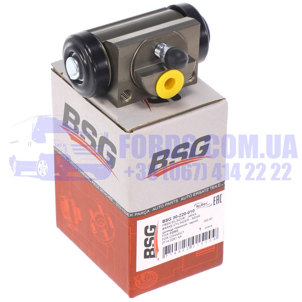 Цилиндр тормозной задний FORD CONNECT 2002-2013 (5039062/2T142261AB/BSG30220010) BSG
Цилиндр тормозной задний FORD CONNECT 2002-2013 (5039062/2T142261AB/BSG30220010) BSG