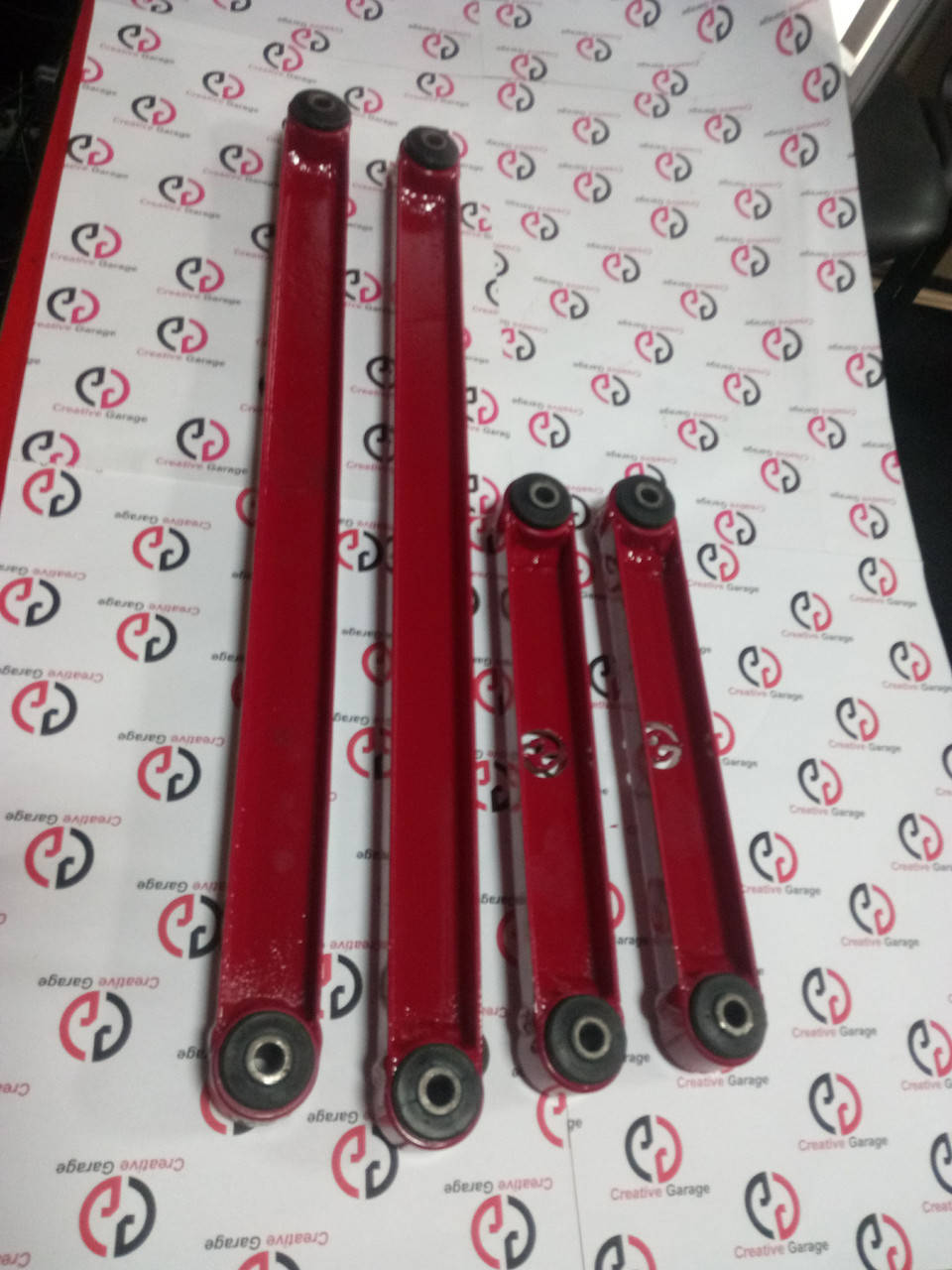 Комплект усиленных продольных реактивных тяг заднего моста "Тавр" +4 Нива
Комплект усиленных продольных реактивных тяг заднего моста "Тавр" +4 Нива