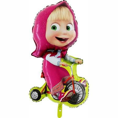 G The foil balloon Masha - 110 cm. Шар воздушный фольгированный Машенька (Маша и Медведь) - В УП, Разные цвета
G The foil balloon Masha - 110 cm. Шар воздушный фольгированный Машенька (Маша и Медведь) - В УП, Разные цвета