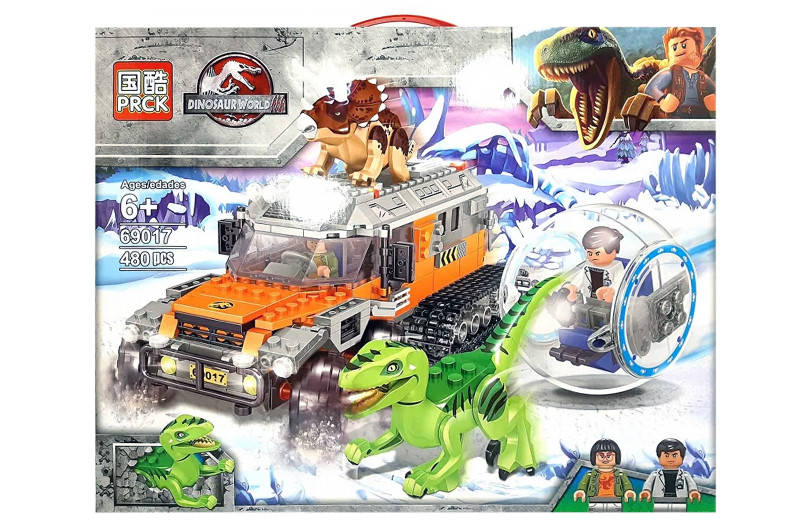 Конструктор Jurassic World 69017 "Парк Юрского Периода" Динозавры 480 дет Зимние гонки с динозаврами, Разные цвета
Конструктор Jurassic World 69017 "Парк Юрского Периода" Динозавры 480 дет Зимние гонки с динозаврами, Разные цвета