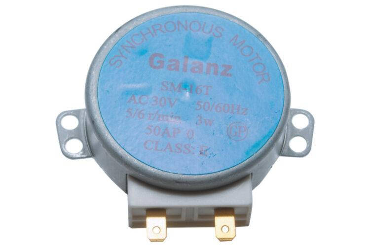 Мотор 30V 3W 5-6R/min Galanz SM-16T срез 1mm 
Мотор 30V 3W 5-6R/min Galanz SM-16T срез 1mm