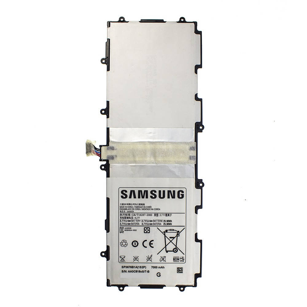 Аккумулятор SP3676B1A для Samsung Galaxy Tab 2 10.1 P5100/P5110/P7500/P7510/N8000 7000 mAh (03939)
Аккумулятор SP3676B1A для Samsung Galaxy Tab 2 10.1 P5100/P5110/P7500/P7510/N8000 7000 mAh (03939)