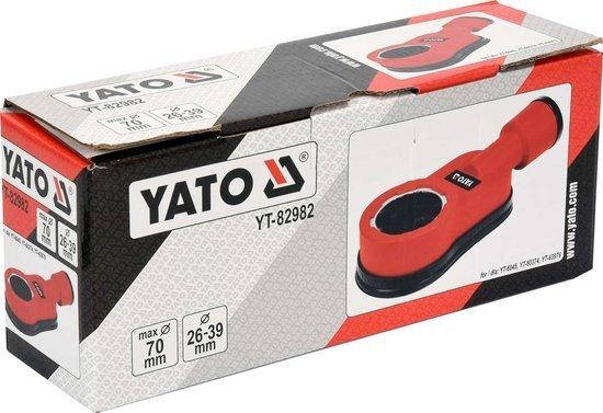 Насадка пиловловлювальна YATO при довбанні і свердлінні свердлами Ø≤70 мм, зона дії 26-39 мм YT-82982
Насадка пиловловлювальна YATO при довбанні і свердлінні свердлами Ø≤70 мм, зона дії 26-39 мм YT-82982