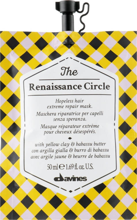 Мaскa Davines The Renaissance Circle Mаsk для восстановления хрупких и сильно поврежденных волос, 50 мл
Мaскa Davines The Renaissance Circle Mаsk для восстановления хрупких и сильно поврежденных волос, 50 мл