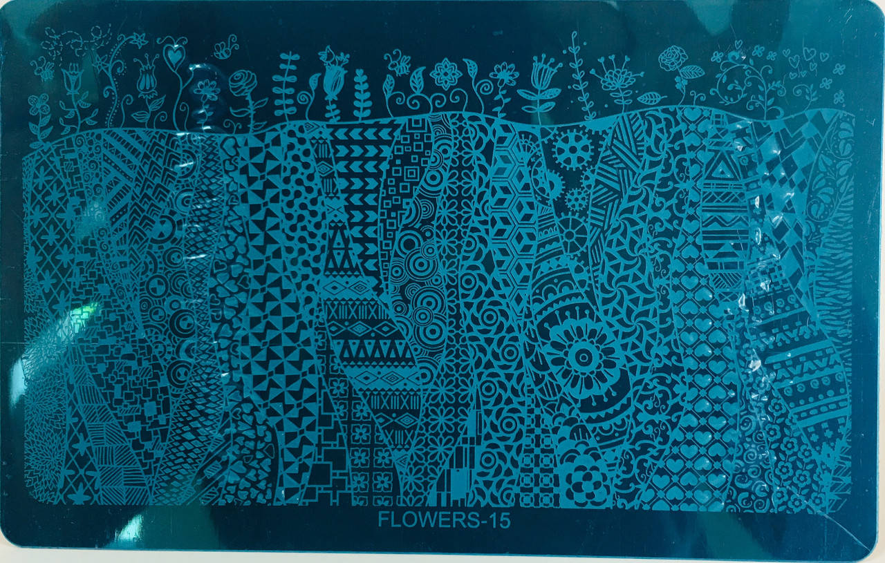 Диск для стемпинга металл (большой) № 15, Разные цвета
Диск для стемпинга металл (большой) № 15, Разные цвета