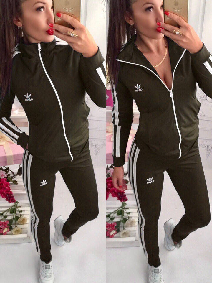 Женский молодежный спортивный костюм из дайвинга: кофта с воротом стойкой и штаны с лампасами, Хаки
Женский молодежный спортивный костюм из дайвинга: кофта с воротом стойкой и штаны с лампасами, Хаки