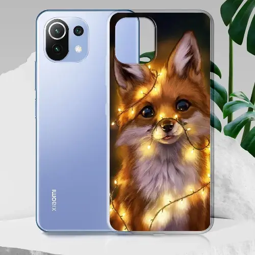 Силиконовый чехол BoxFace Xiaomi Mi 11 Lite Рождественская лиса 
Силиконовый чехол BoxFace Xiaomi Mi 11 Lite Рождественская лиса