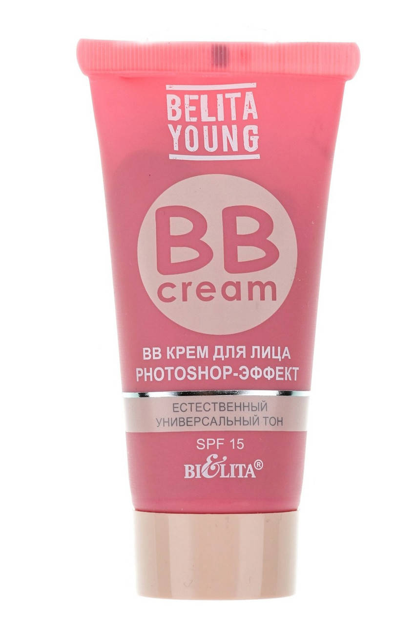 BELITA YOUNG BB-крем для обличчя Photoshop-ефект, універсальний тон SPF 15, 30 мл, Bielita
BELITA YOUNG BB-крем для обличчя Photoshop-ефект, універсальний тон SPF 15, 30 мл, Bielita