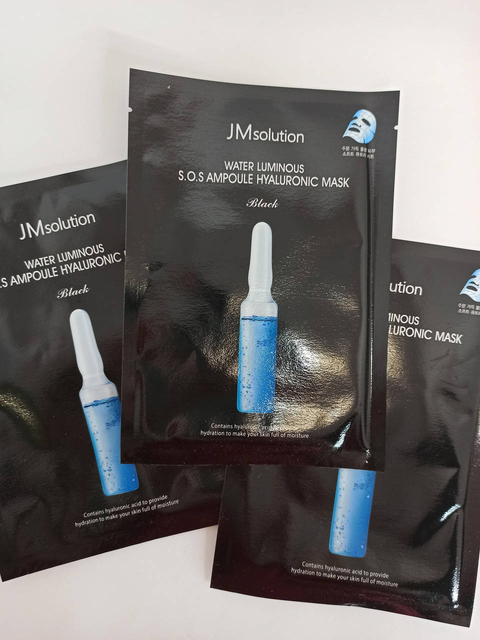 Ультратонкая ампульная маска JMsolution Water Luminous S.O.S. Ampoule Hyaluronic Mask с гиалуроновой кислотой
Ультратонкая ампульная маска JMsolution Water Luminous S.O.S. Ampoule Hyaluronic Mask с гиалуроновой кислотой