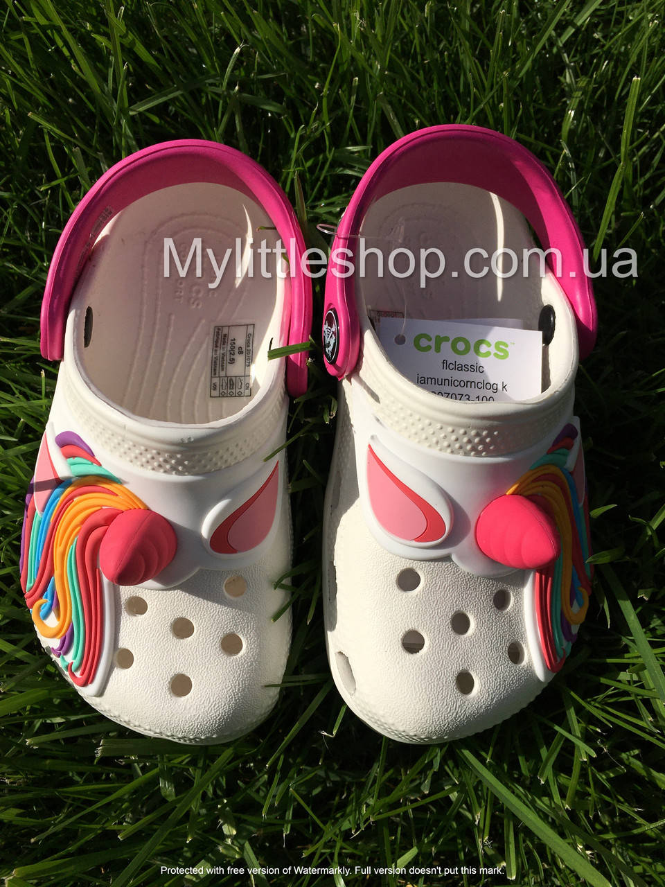 Сабо Crocs Classic I AM Unicorn Kids clog р 20.9-21.4 см Детские Белые с единорогом 207073-100-J2 White, Белый
Сабо Crocs Classic I AM Unicorn Kids clog р 20.9-21.4 см Детские Белые с единорогом 207073-100-J2 White, Белый