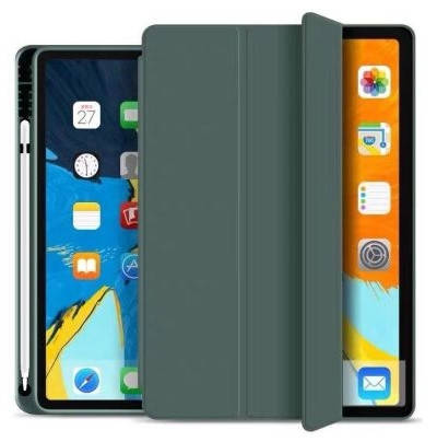 Полиуретановый чехол CaseFashion с держателем для стилуса для iPad 10.2" (2019/2020) pine green, Оливковый
Полиуретановый чехол CaseFashion с держателем для стилуса для iPad 10.2" (2019/2020) pine green, Оливковый