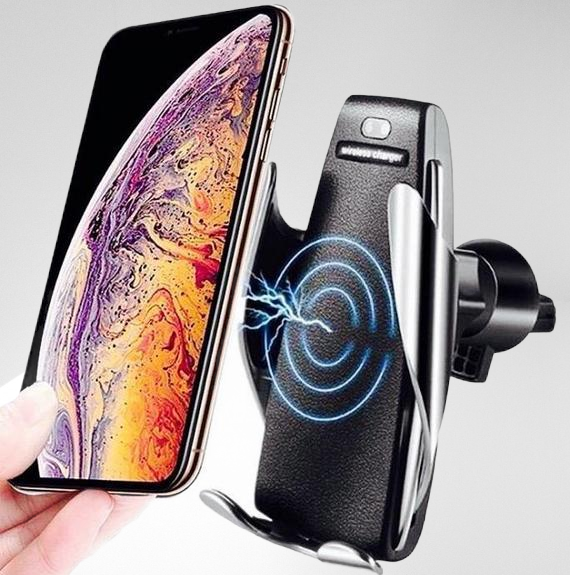 Универсальный автомобильный держатель с беспроводной зарядкой S5 Smart Sensor Wireless Car Charger, Черный
Универсальный автомобильный держатель с беспроводной зарядкой S5 Smart Sensor Wireless Car Charger, Черный