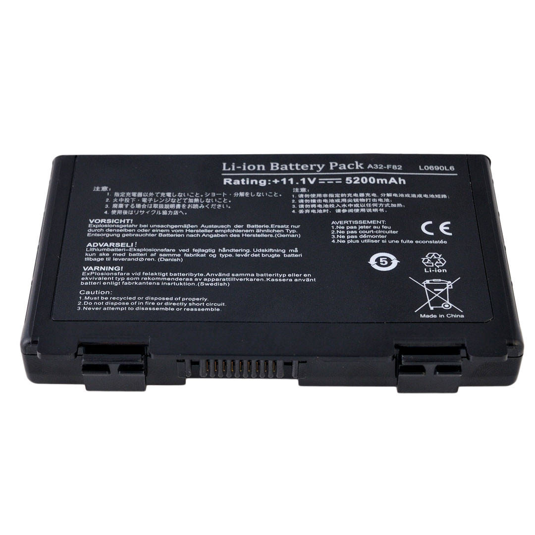 Батарея для ноутбука Asus F52, F83, K50, K51, K61, K70, X5D, X66IC, X87, X8A (A32-F82) 10.8V/11,1V 5200mAh, Черный
Батарея для ноутбука Asus F52, F83, K50, K51, K61, K70, X5D, X66IC, X87, X8A (A32-F82) 10.8V/11,1V 5200mAh, Черный