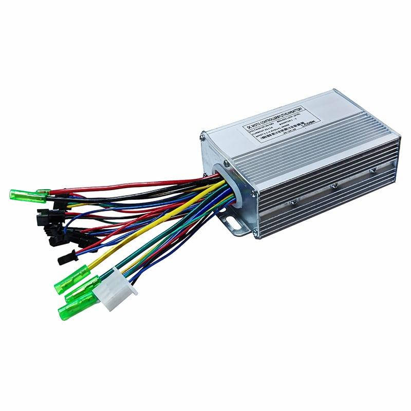 Контроллер 36/48В 15A с разъемом для LCD S866 (до 350Вт) 
Контроллер 36/48В 15A с разъемом для LCD S866 (до 350Вт)