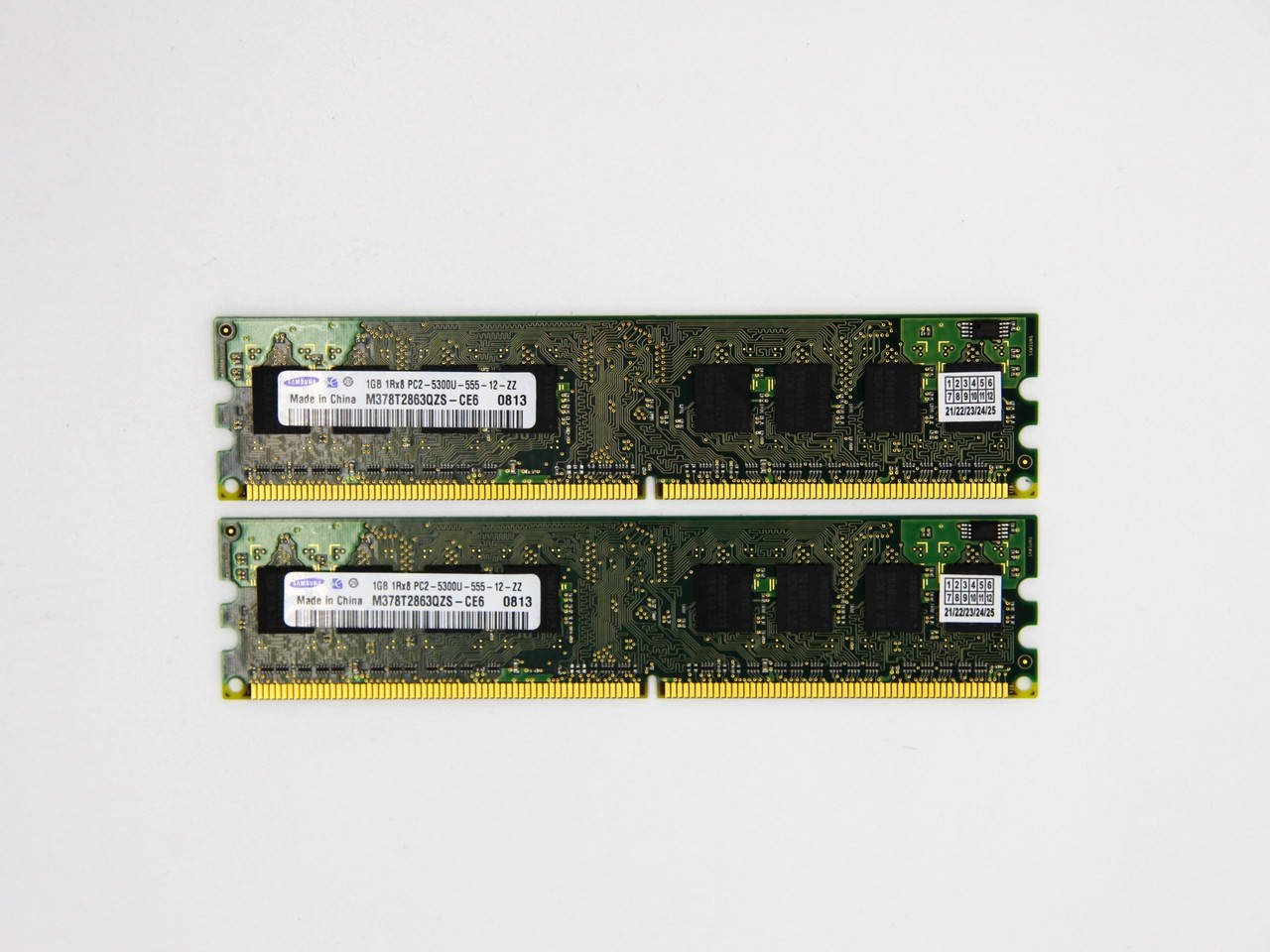 Оперативная память Samsung 2Gb (2*1Gb) DDR2 800MHz PC2-6400 CL5 (M378T2863QZS-CE6) Refurbished
Оперативная память Samsung 2Gb (2*1Gb) DDR2 800MHz PC2-6400 CL5 (M378T2863QZS-CE6) Refurbished
