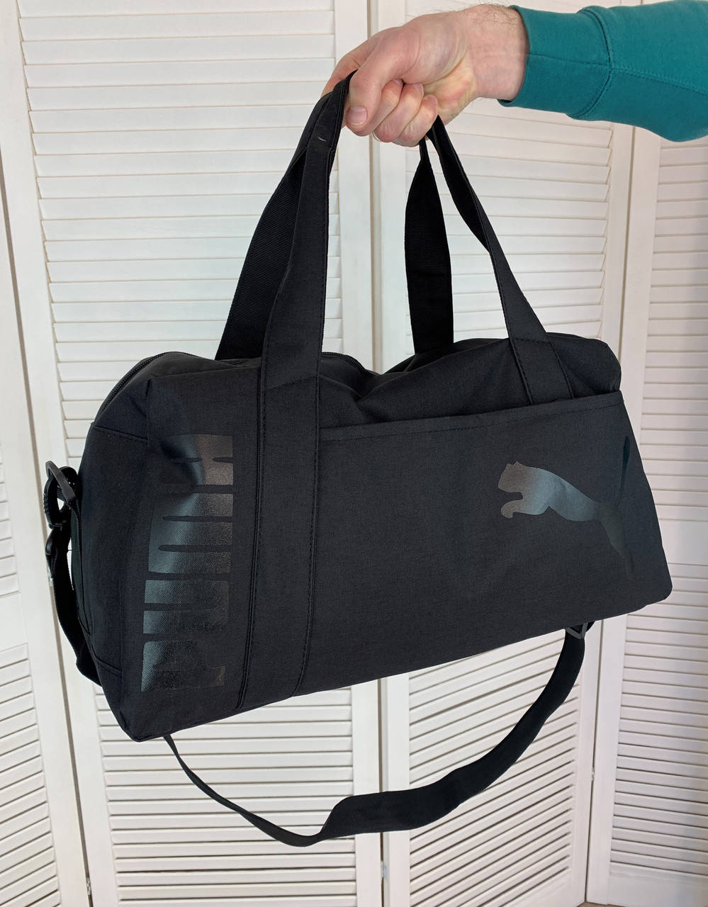 Мужская спортивная и дорожная сумка с плечевым ремнем через плечо черная, Черный
Мужская спортивная и дорожная сумка с плечевым ремнем через плечо черная, Черный