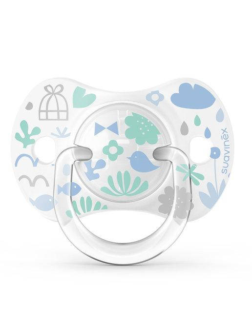 Пустушка фізіологічна (набір: 2 шт), 6-18 місяців, "Memories - історії малюків"/зелена
Пустушка фізіологічна (набір: 2 шт), 6-18 місяців, "Memories - історії малюків"/зелена