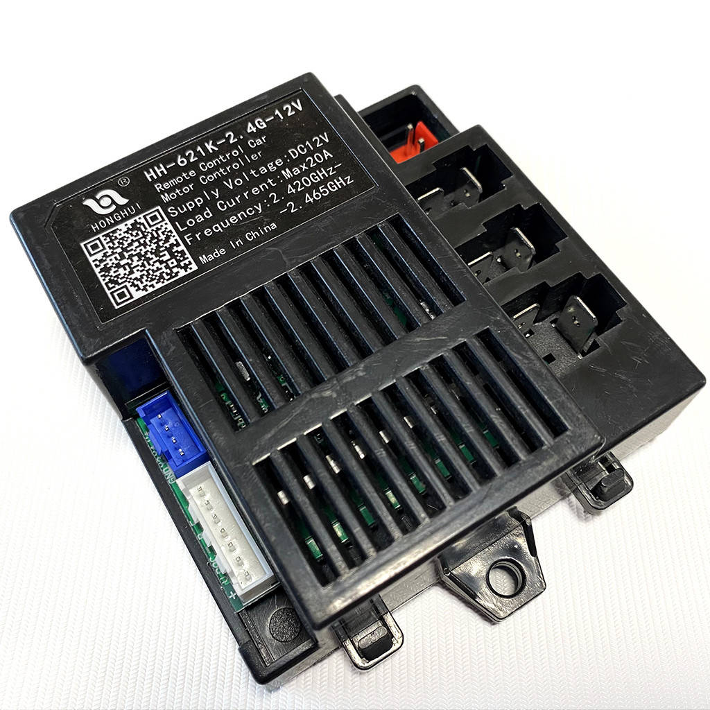 Блок керування HH-621K-2.4G-12V для дитячого електромобіля
Блок керування HH-621K-2.4G-12V для дитячого електромобіля