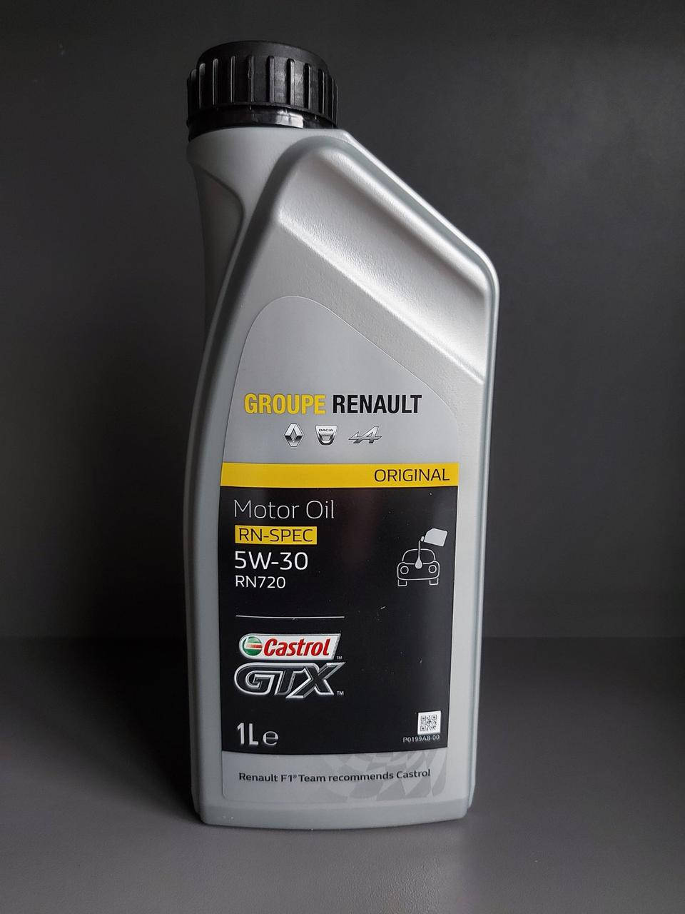 Моторне масло Castrol GTX RN 5W-30 RN720 1L 7711658107 
Моторне масло Castrol GTX RN 5W-30 RN720 1L 7711658107