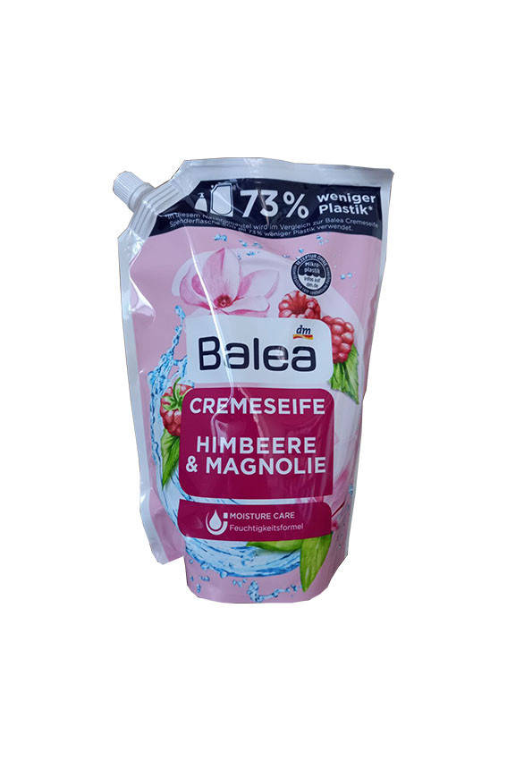 Balea Flüssigseife Himbeere & Magnolie Жидкое крем-мыло для рук "Малина и магнолия" 750 мл
Balea Flüssigseife Himbeere & Magnolie Жидкое крем-мыло для рук "Малина и магнолия" 750 мл