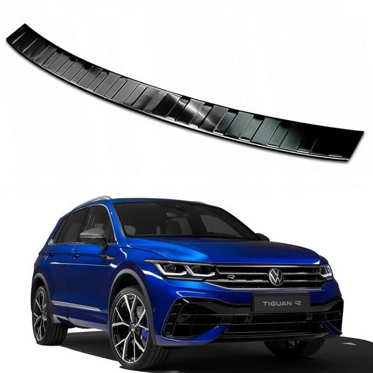Защитная накладка на задний бампер для Volkswagen Tiguan 2015-2020, lift. 2020+ /черн.нерж.сталь/, Черный
Защитная накладка на задний бампер для Volkswagen Tiguan 2015-2020, lift. 2020+ /черн.нерж.сталь/, Черный