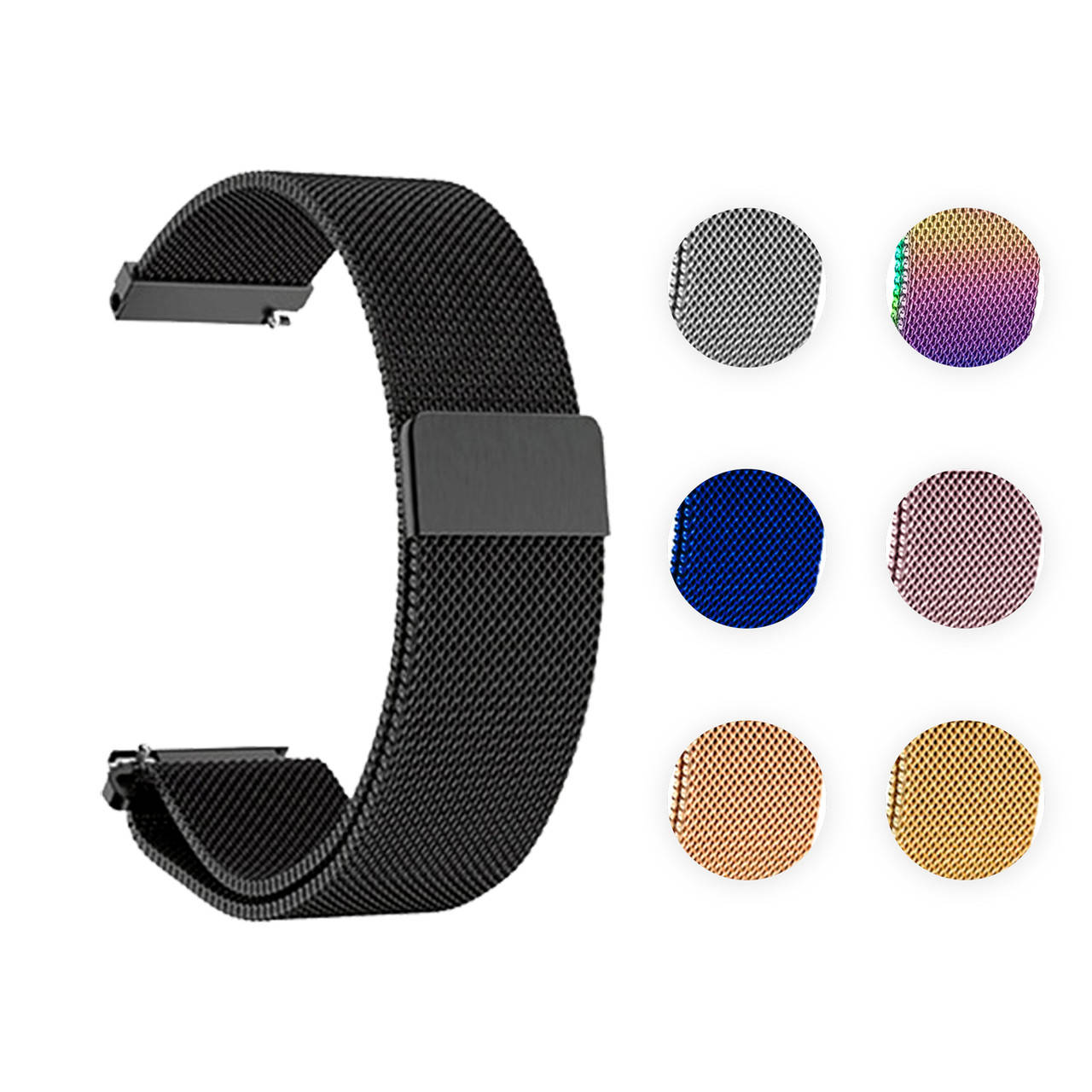 Металлический ремешок для Amazfit GTR 47mm / GTR 2 / GTR 2e / GTR 3 / GTR 3 pro миланская петля
Металлический ремешок для Amazfit GTR 47mm / GTR 2 / GTR 2e / GTR 3 / GTR 3 pro миланская петля