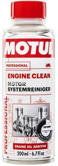 Очиститель 4-х тактных мотоциклетных двигетелей Motul Engine Clean Moto (200мл) Франция 
Очиститель 4-х тактных мотоциклетных двигетелей Motul Engine Clean Moto (200мл) Франция
