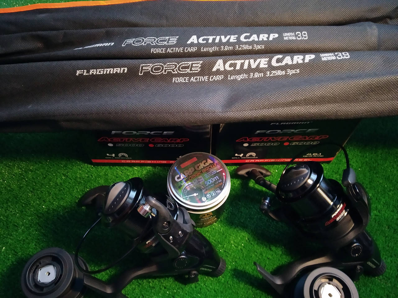 НАБІР КАРПОВИЙ Flagman Force Active Carp 2 (Карповое удилище + Катушка Flagman )(Довжина 3,9 м + Катушка 6000)
НАБІР КАРПОВИЙ Flagman Force Active Carp 2 (Карповое удилище + Катушка Flagman )(Довжина 3,9 м + Катушка 6000)