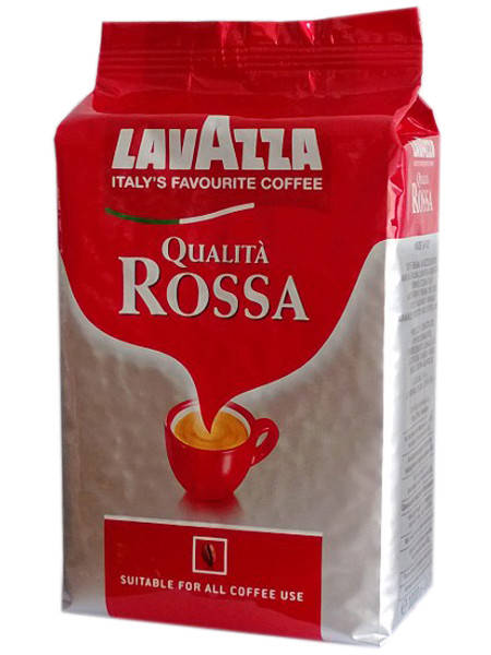 Кофе в зернах Lavazza Qualita Rossa 1 кг оригинал