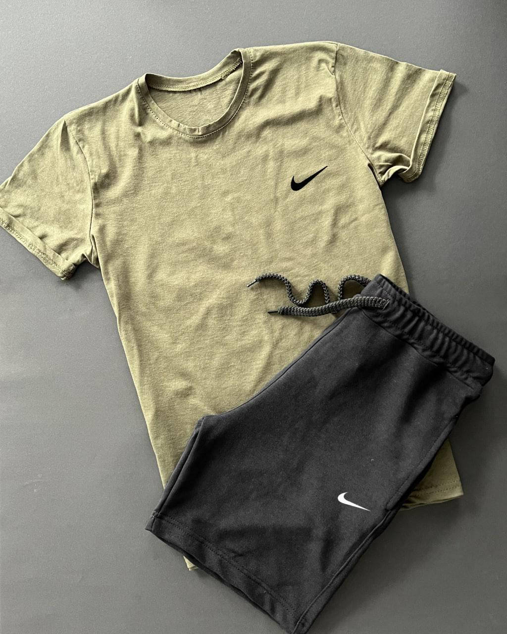 Летний комплект мужской Nike молодежный , Шорты черные + Футболка хаки , Костюмы шорты и футболка Найк
Летний комплект мужской Nike молодежный , Шорты черные + Футболка хаки , Костюмы шорты и футболка Найк
