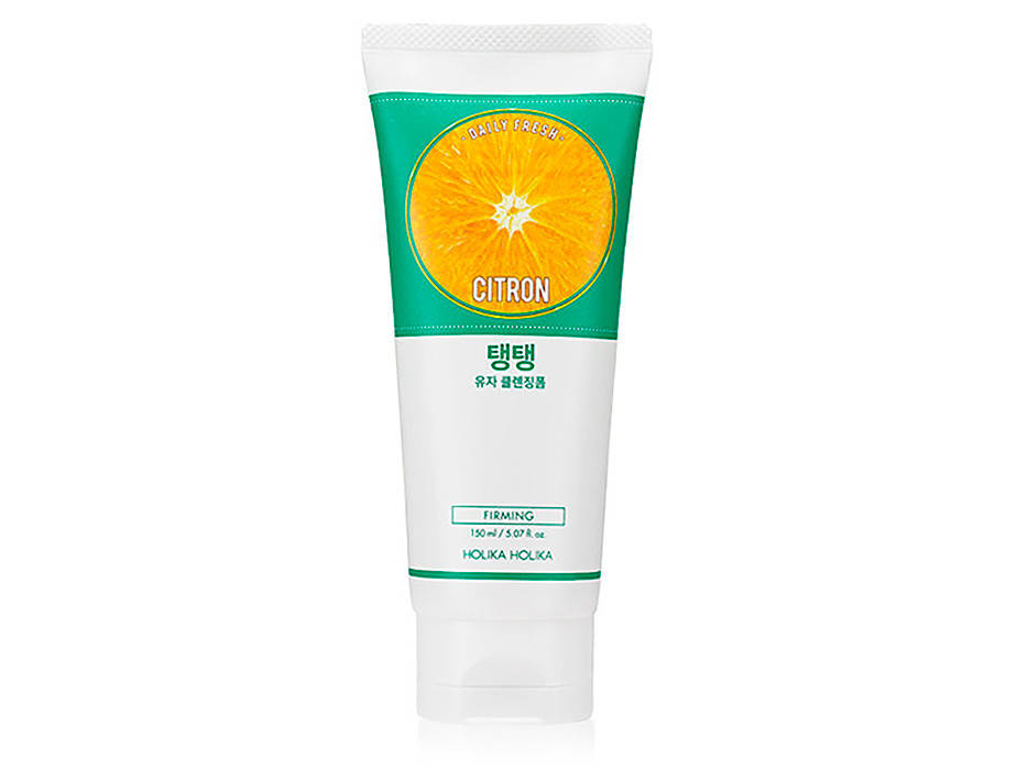Мягкая пенка для умывания с экстрактом цитруса Holika Holika Daily Fresh Cleansing Foam Citron, 150мл
Мягкая пенка для умывания с экстрактом цитруса Holika Holika Daily Fresh Cleansing Foam Citron, 150мл