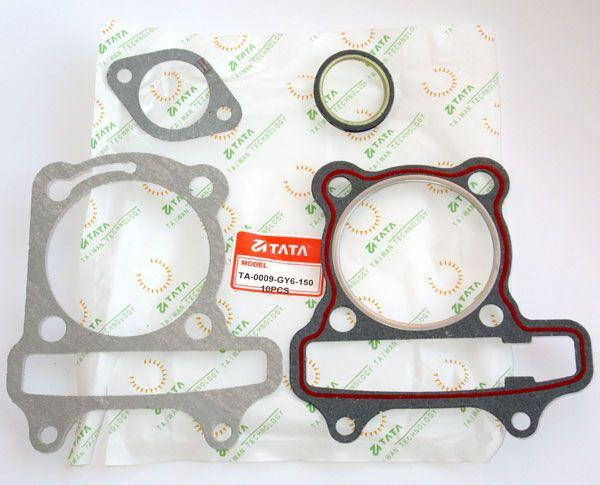 Набор прокладок цилиндра 4T GY6 150сс Ø57,4mm (157QMJ)
Набор прокладок цилиндра 4T GY6 150сс Ø57,4mm (157QMJ)